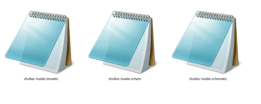 .litematic vs .schem vs .schematic thumbnail